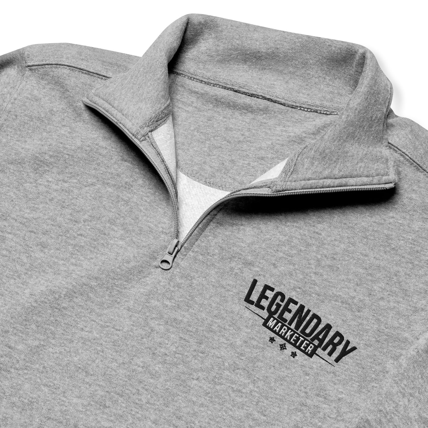 Unisex fleece pullover