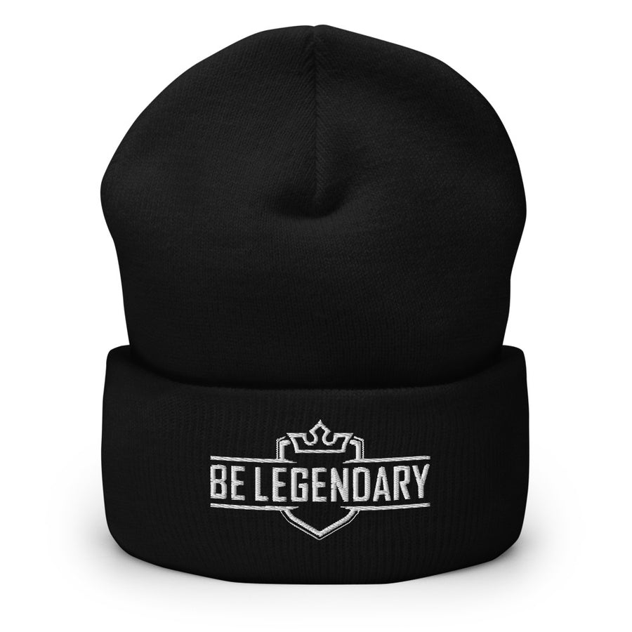'Be Legendary' Cuffed Beanie