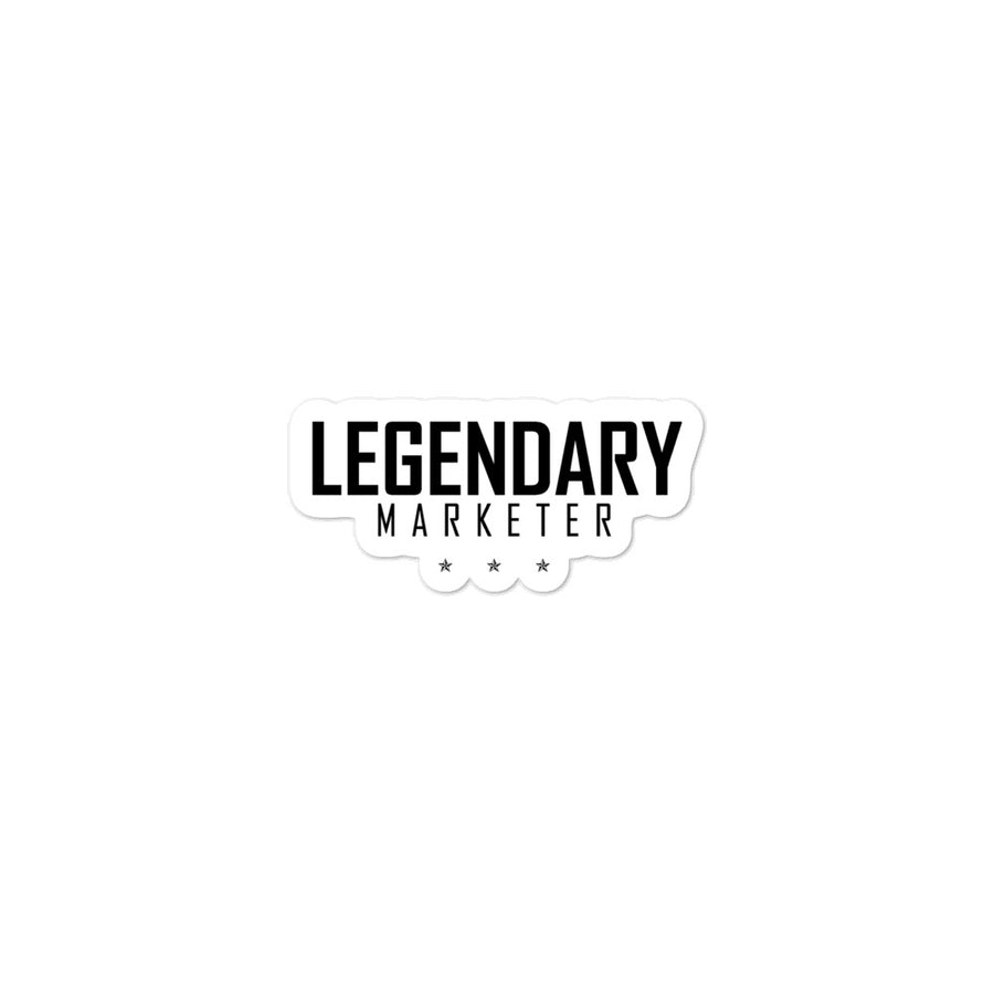 'Legendary Marketer' Sticker