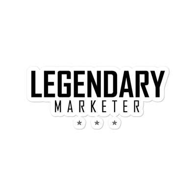 'Legendary Marketer' Sticker
