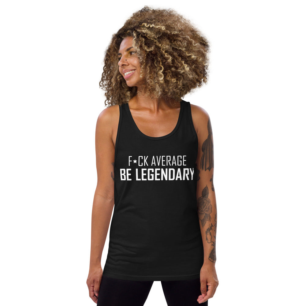'F*ck Average' Unisex Tank Top