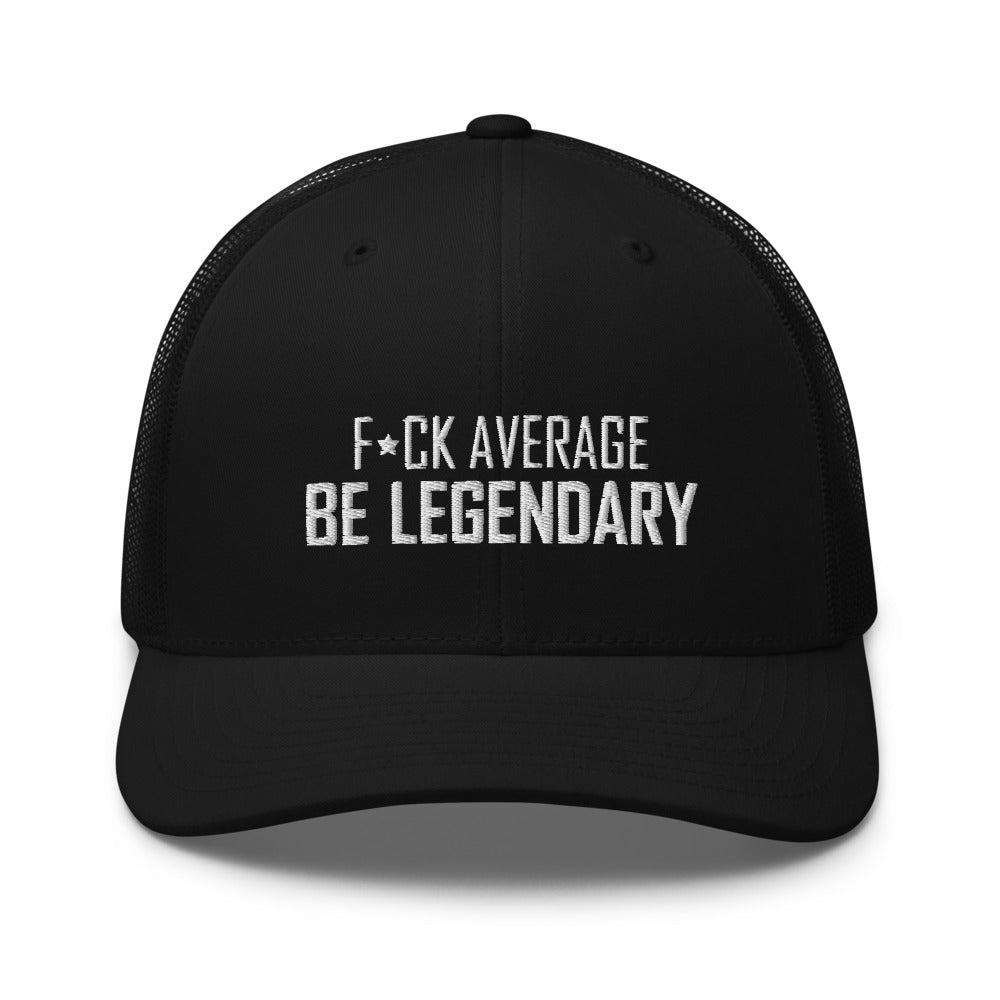 'F*ck Average' Trucker Cap