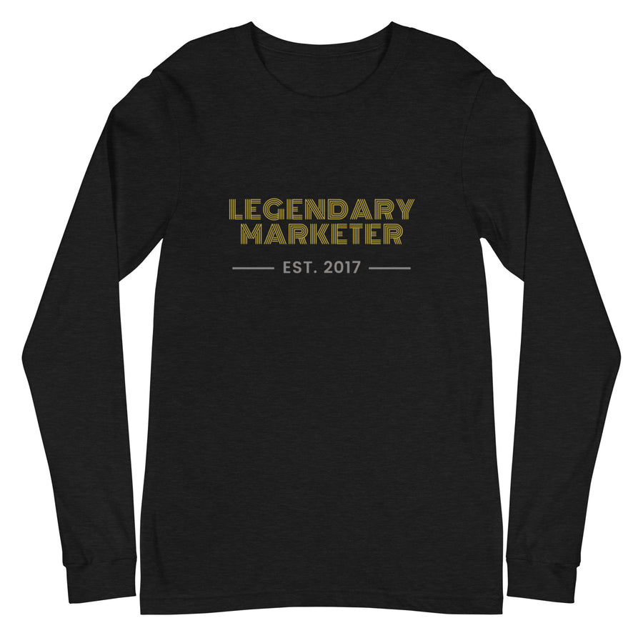 'Legendary Marketer Retro' Long Sleeve Tee