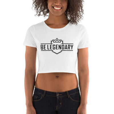"Be Legendary" Women’s Crop Tee